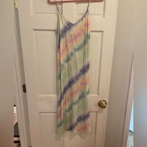 Zara Tie Dye Midi Dress